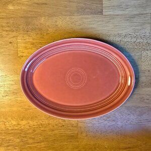 Fiestaware Small Oval Platter in Persimmon